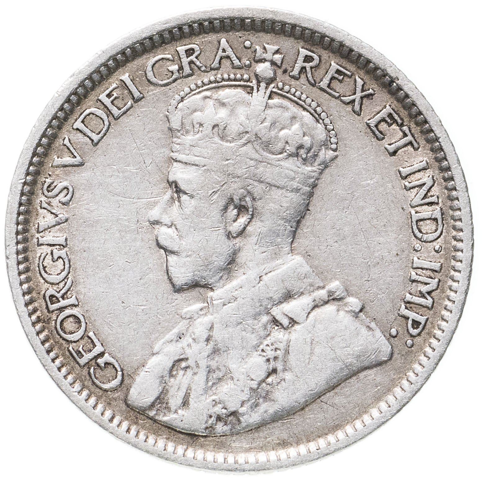 Canada Coin Canadian 10 Cents | King George V | Crown | KM23 | 1912 - 1919