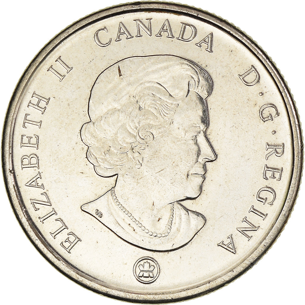 Canada Coin Canadian 25 Cents | Queen Elizabeth II | Medal of Bravery | KM629 | 2006