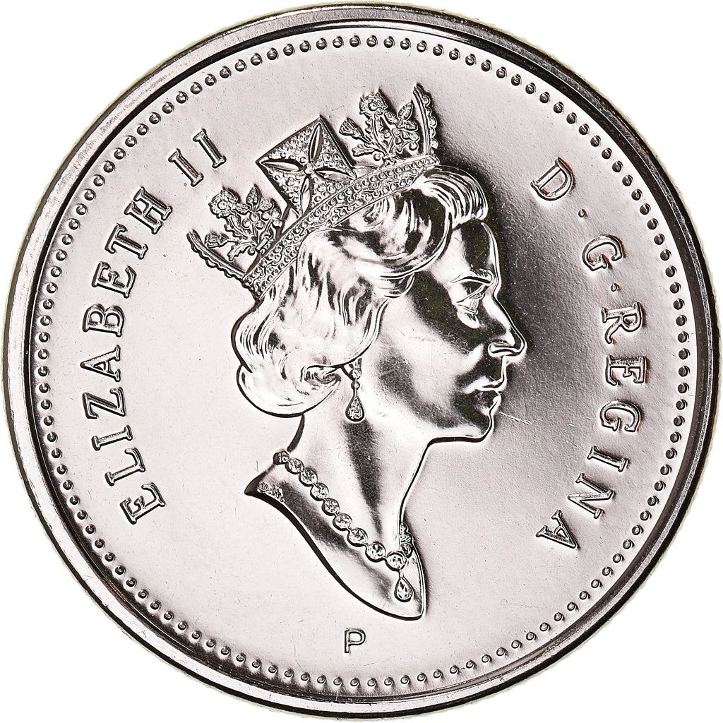 Canada Coin Canadian 25 Cents | Queen Elizabeth II | Reindeer | KM184b | 1999 - 2003