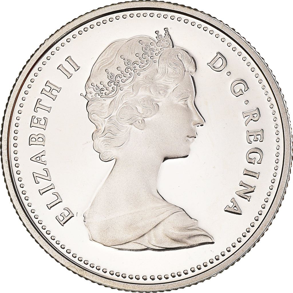 Canada Coin Canadian 25 Cents | Queen Elizabeth II | Reindeer | KM74 | 1979 - 1989