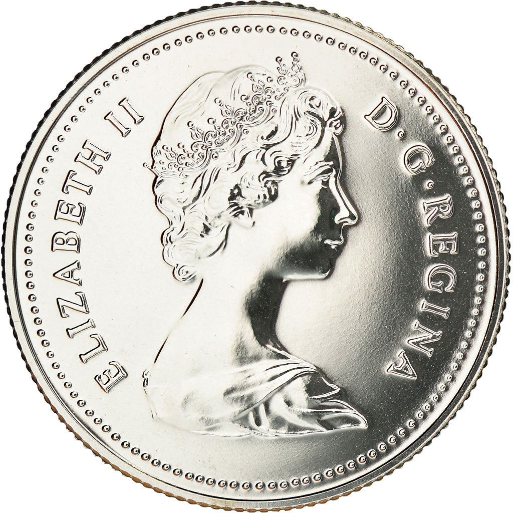 Canada Coin Canadian 25 Cents | Queen Elizabeth II | Reindeer | KM74 | 1979 - 1989