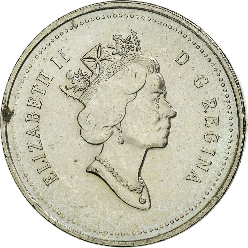 Canada Coin Canadian 5 Cents | Elizabeth II | Beaver | KM182 | 1990 - 2001