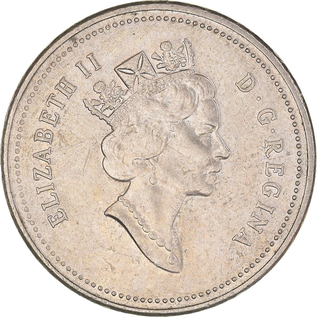 Canada Coin Canadian 5 Cents | Elizabeth II | Beaver | KM182 | 1990 - 2001