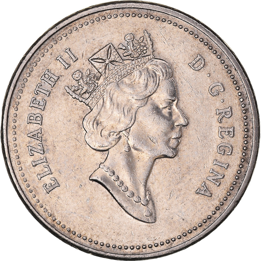 Canada Coin Canadian 5 Cents | Elizabeth II | Beaver | KM182 | 1990 - 2001