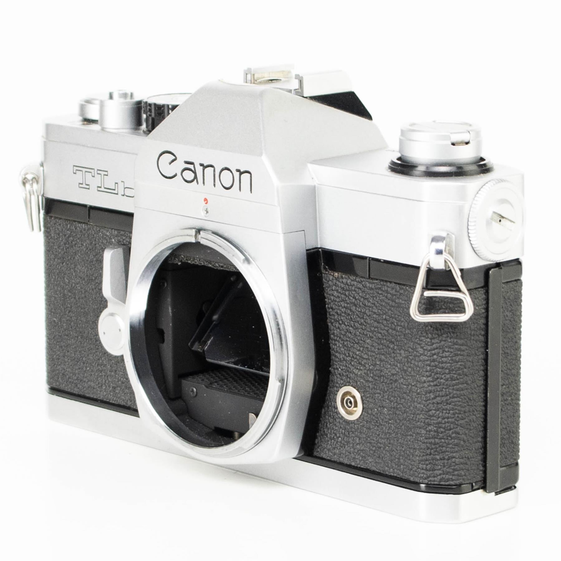 Canon TLb Camera | FD 50mm f1.8 lens | White | Japan | FD mount | 1974 - 1976