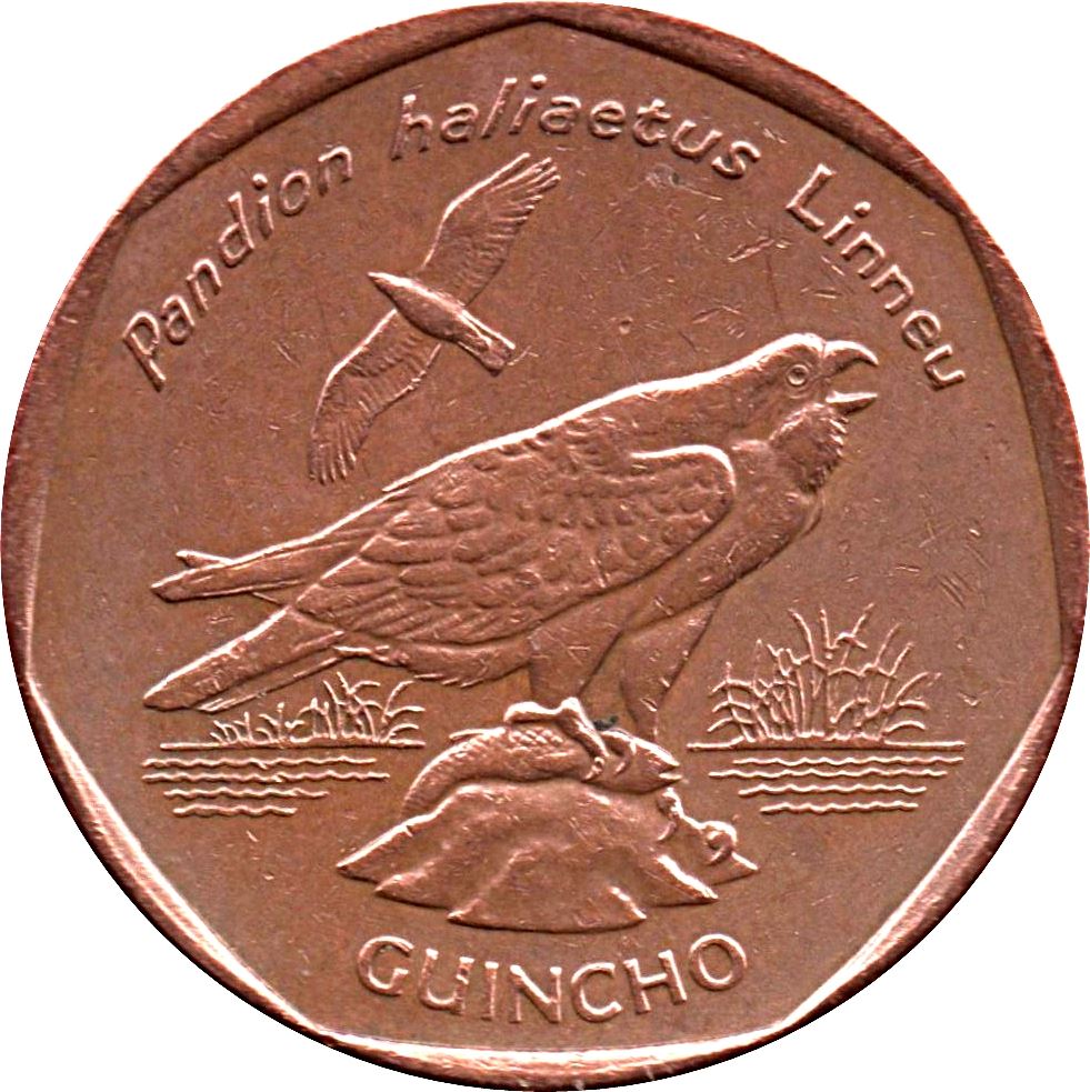 Cape Verde | 5 Escudos Coin | Birds | Osprey | Km:28 | 1994