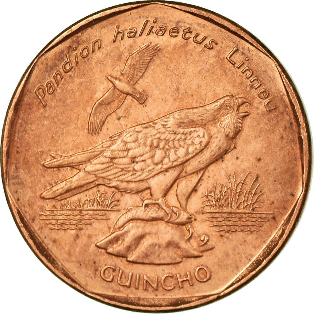 Cape Verde | 5 Escudos Coin | Birds | Osprey | Km:28 | 1994