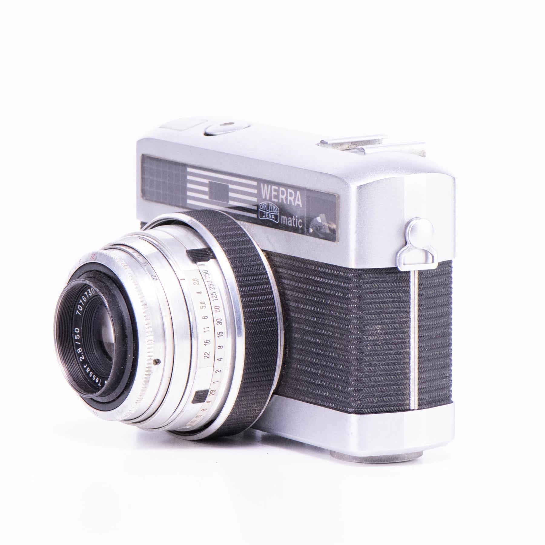 Carl Zeiss Werramatic E Camera | 50mm f2.8 lens | White | Germany | 1954 - 1967