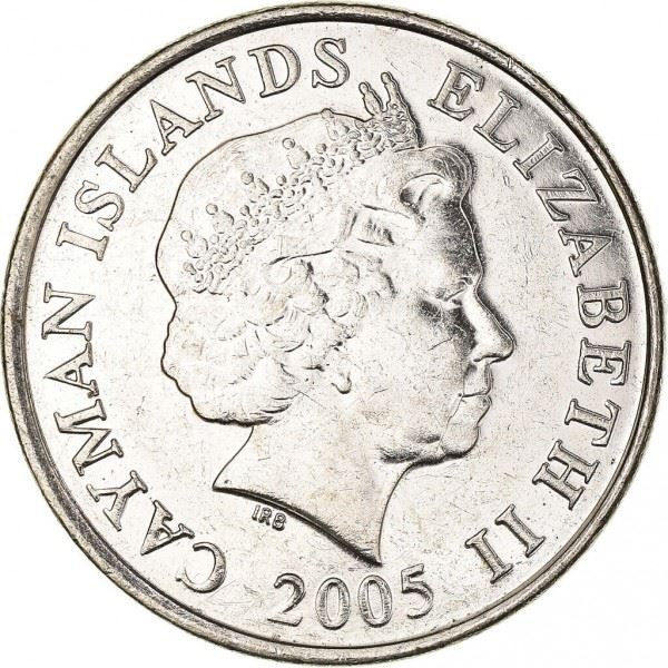 Cayman Islands | 10 Cents Coin | Green Turtle | Elizabeth II | Km:133 | 1999 - 2022