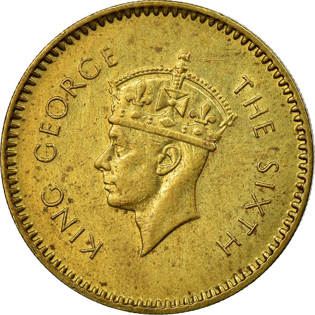 Ceylon | 25 Cents Coin | King George VI | KM122 | 1951