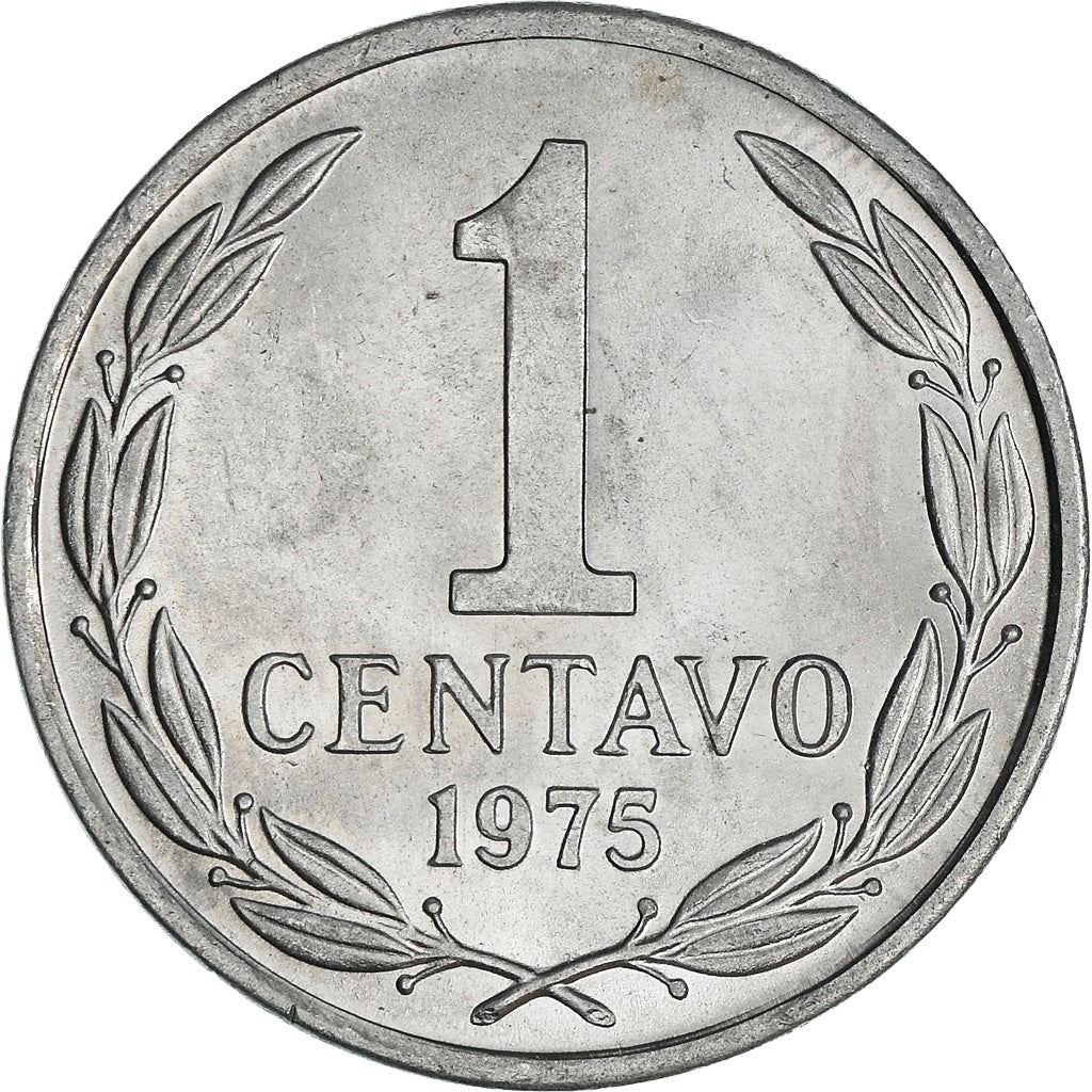 Chile | 1 Centavo Coin | KM203 | 1975