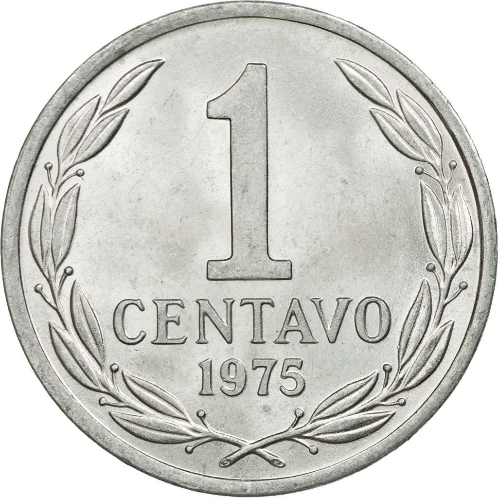 Chile | 1 Centavo Coin | KM203 | 1975