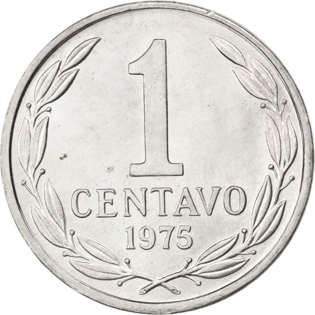 Chile | 1 Centavo Coin | KM203 | 1975