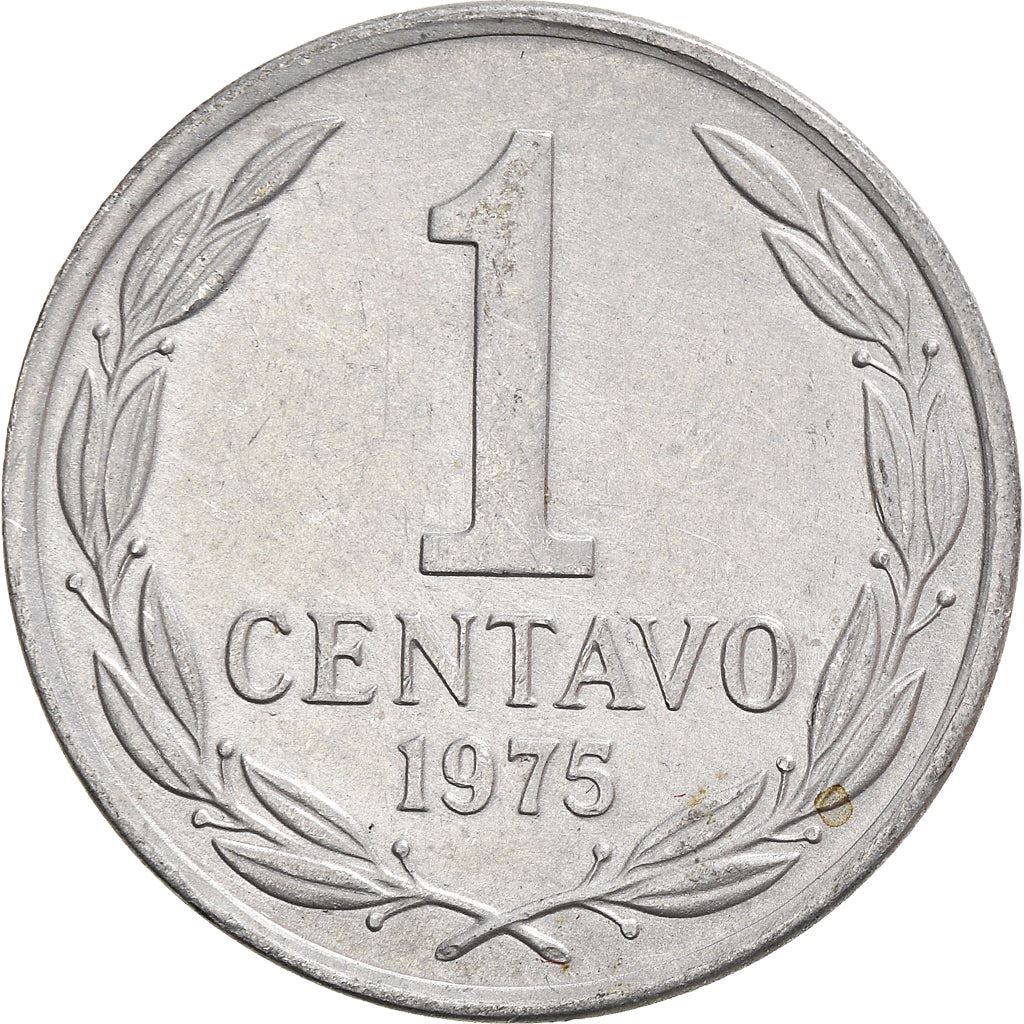 Chile | 1 Centavo Coin | KM203 | 1975