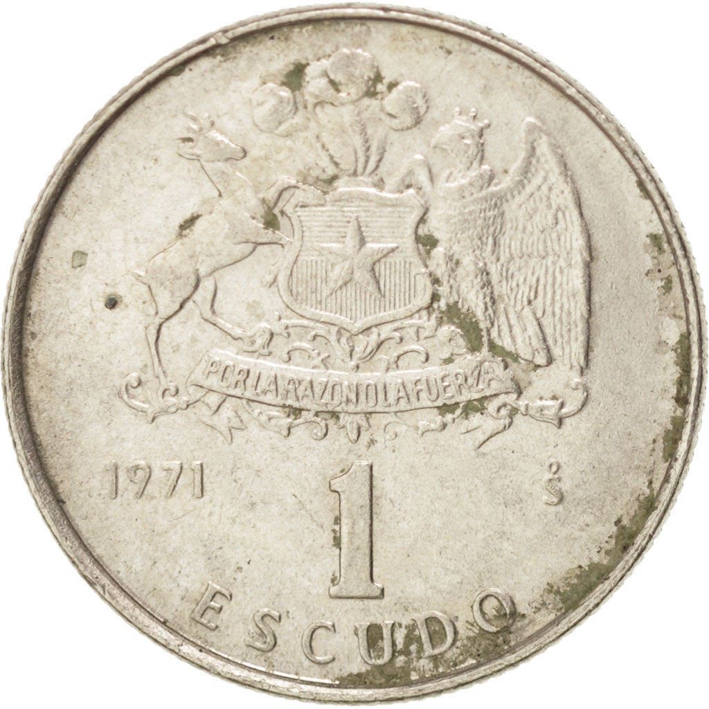 Chile | 1 Escudo | KM197 | 1971 - 1972