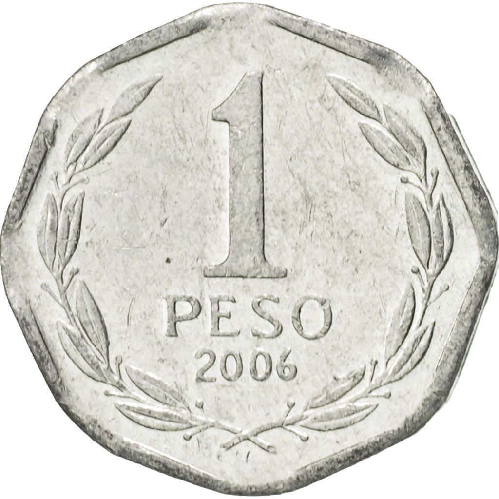 Chile | 1 Peso Coin | Bernardo O'Higgins | Km:231 | 1992 - 2015