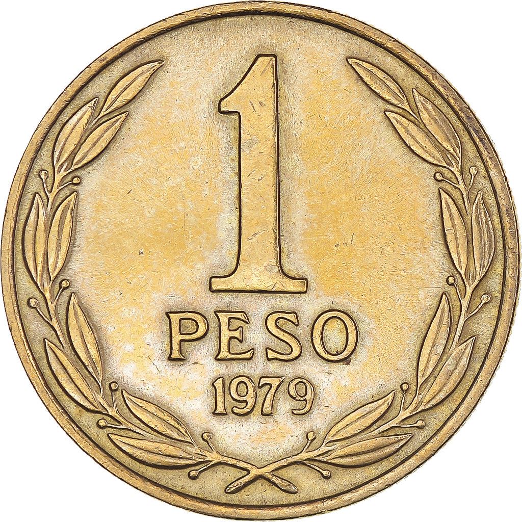 Chile | 1 Peso Coin | Large issue | KM208a | 1978 - 1979