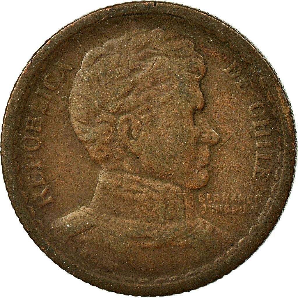 Chile | 1 Peso | KM179 | 1942 - 1954