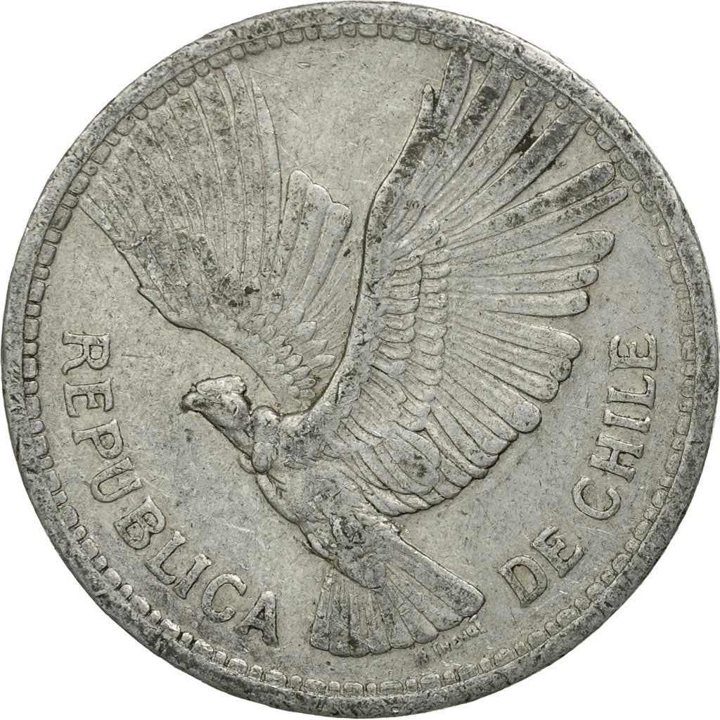 Chile | 10 Pesos / 1 Condor | KM181 | 1956 - 1959