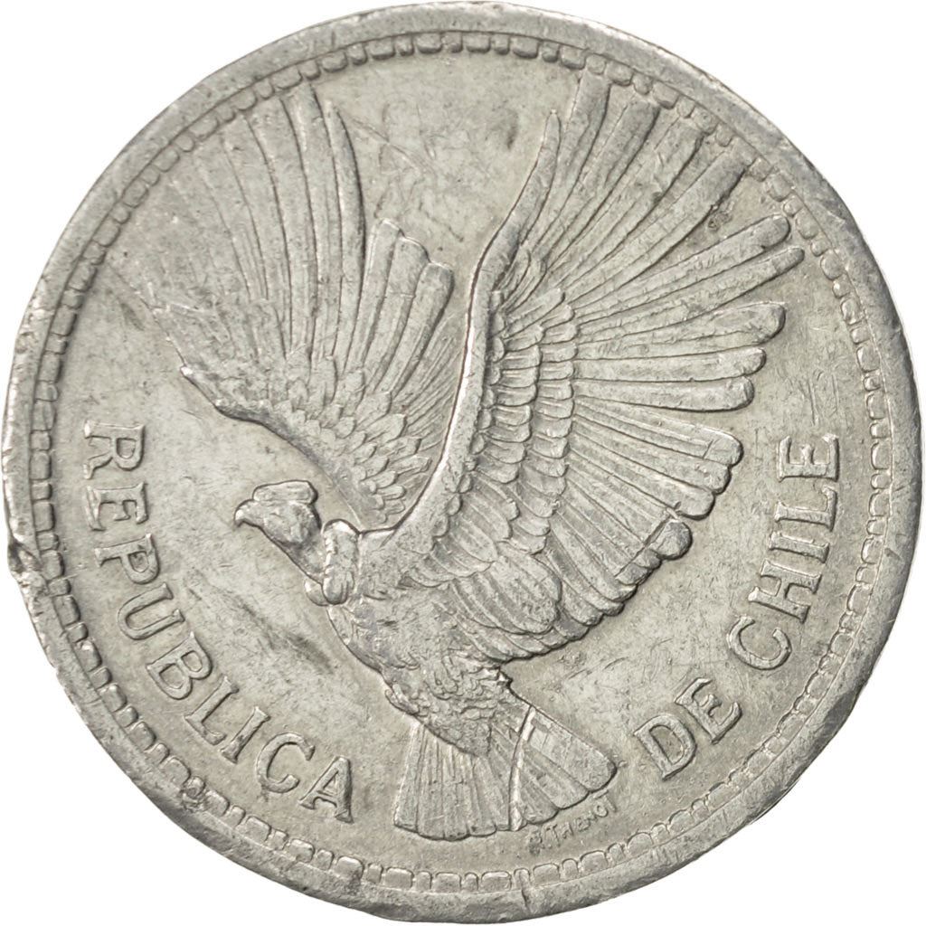 Chile | 10 Pesos / 1 Condor | KM181 | 1956 - 1959