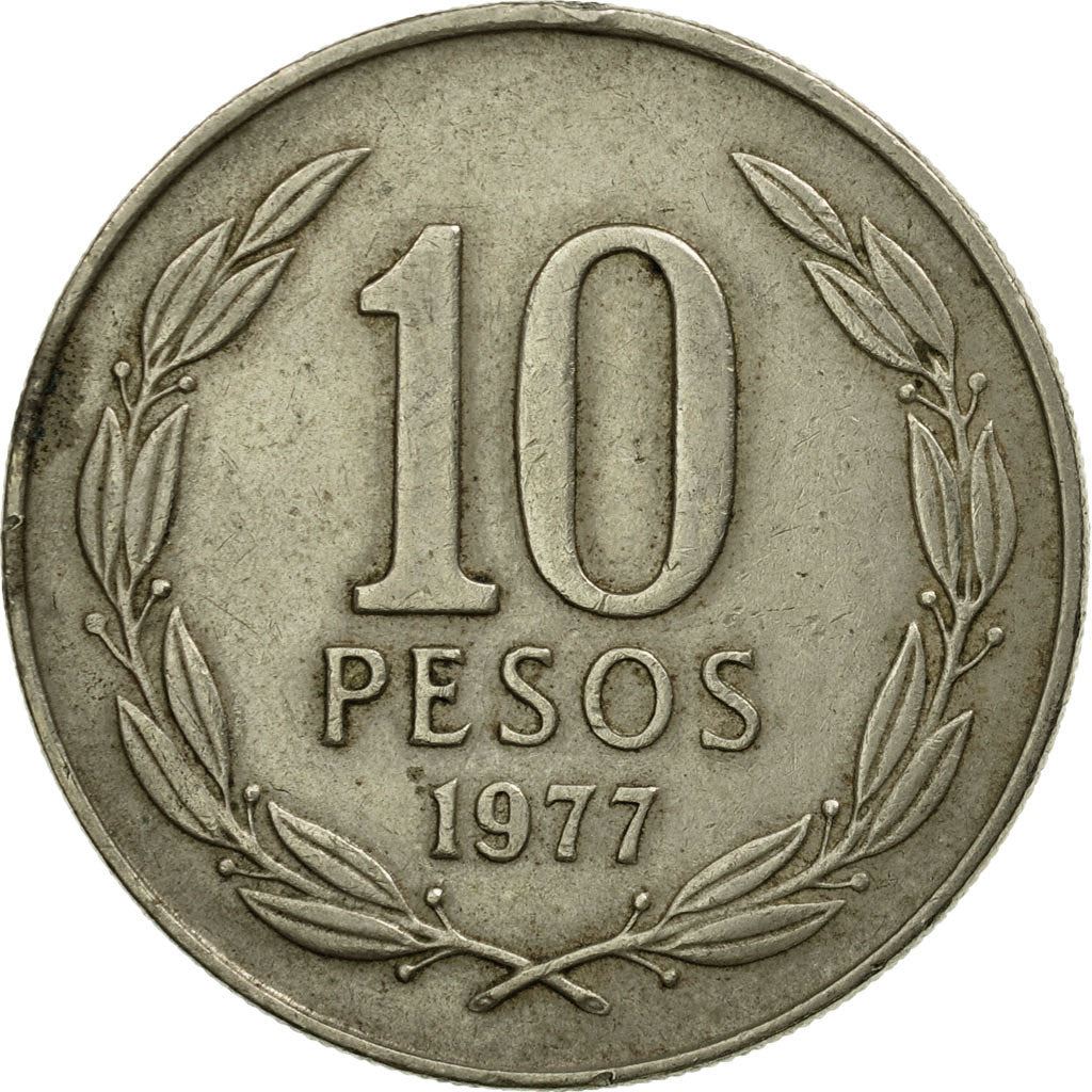 Chile | 10 Pesos | KM210 | 1976 - 1980