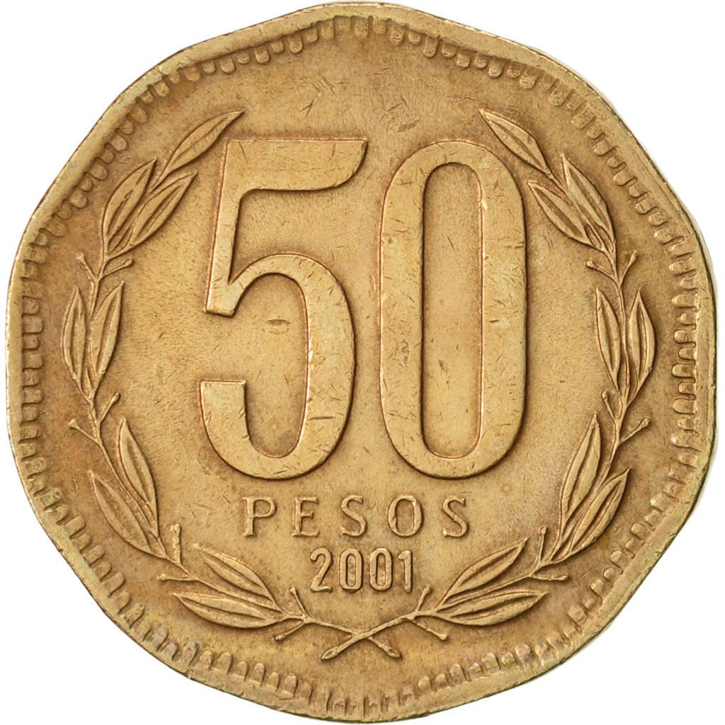 Chile 50 Pesos | KM219 | 1981 - 2019