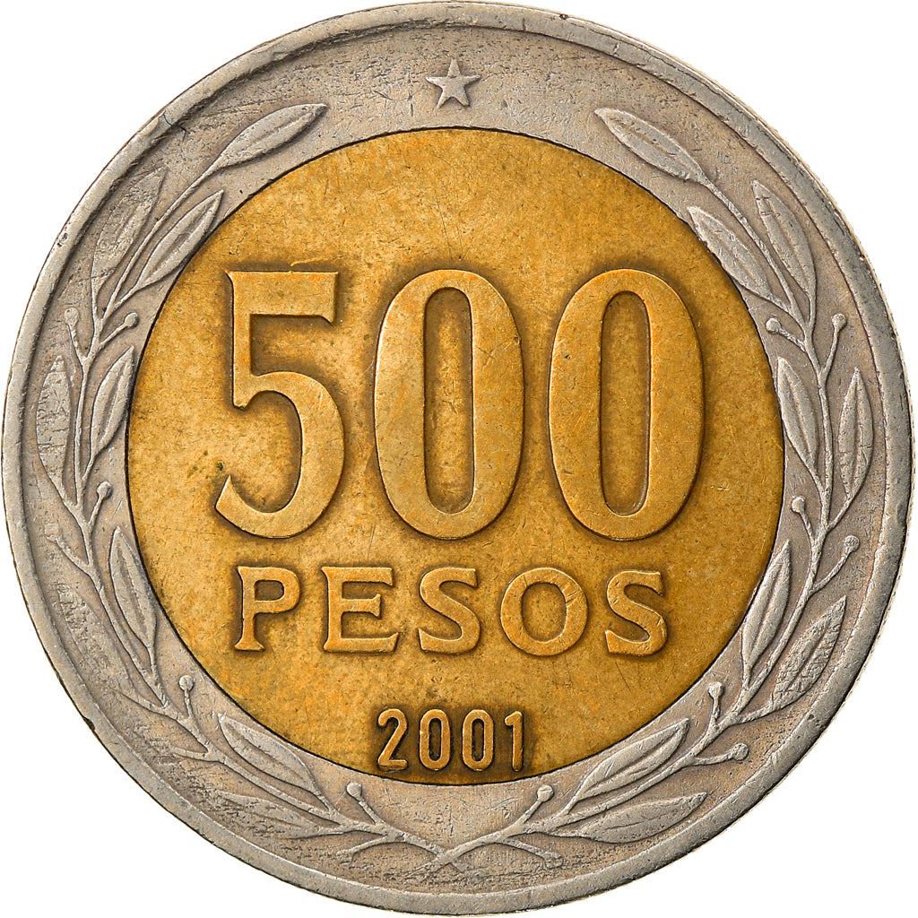 Chile 500 Pesos | KM235 | 2000 - 2021