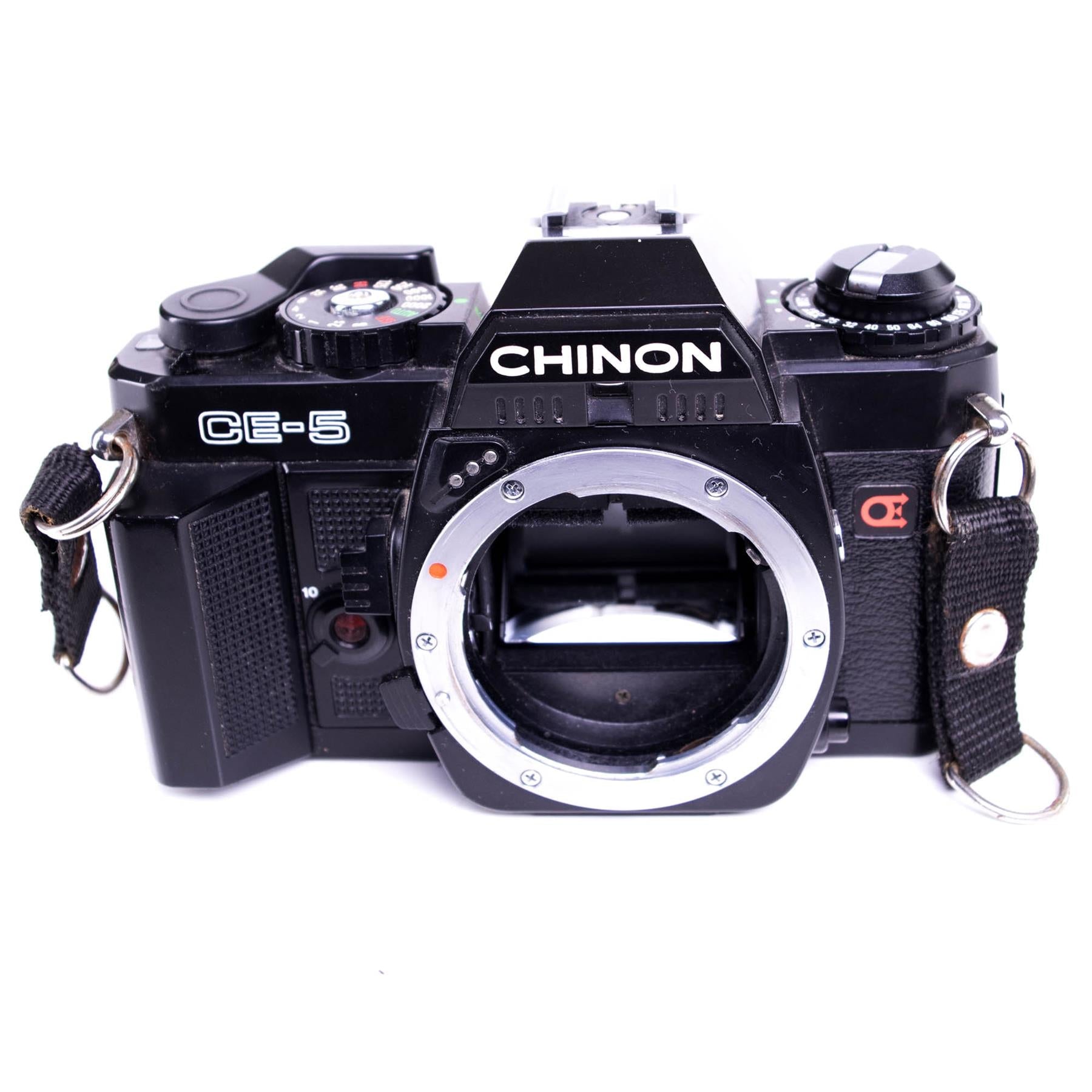 Chinon CE-5 Camera | Auto Chinon 50mm f1.7 lens | K mount | Black | Japan | 1982