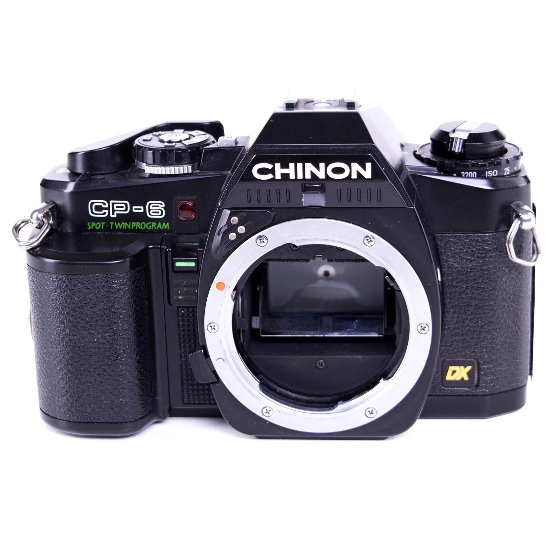 Chinon CP-6 Camera | Macro 80mm f3.5 lens | KA mount | Black | Japan | 1985