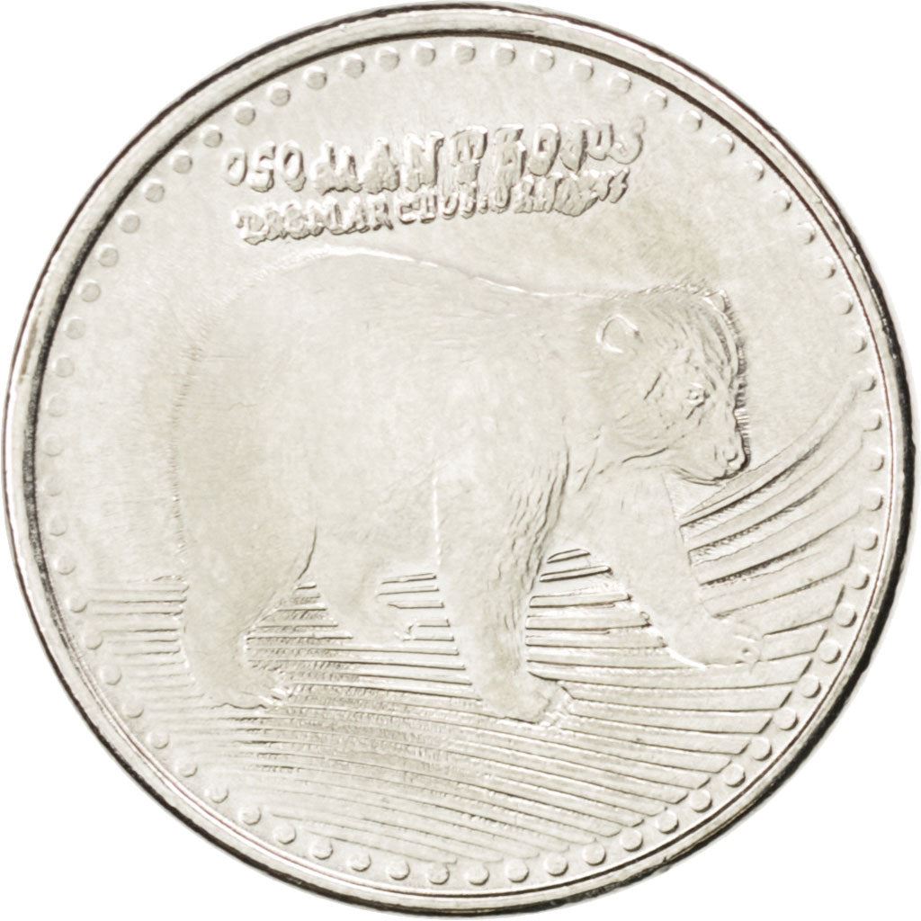 Colombia | 50 Pesos Coin | Spectacled bear | 2012 - 2023