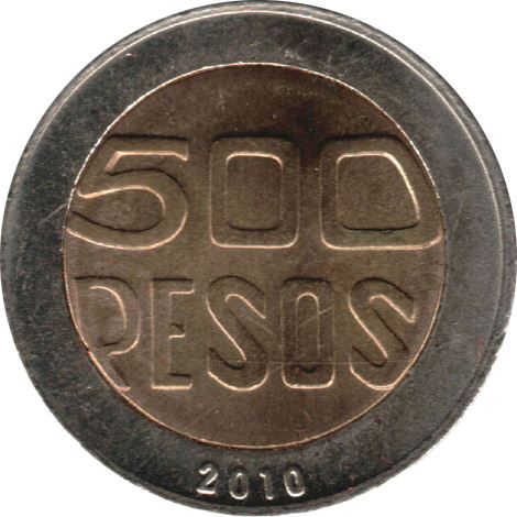 Colombia 500 Pesos | Guacarí holy tree Coin | 1993 - 2012