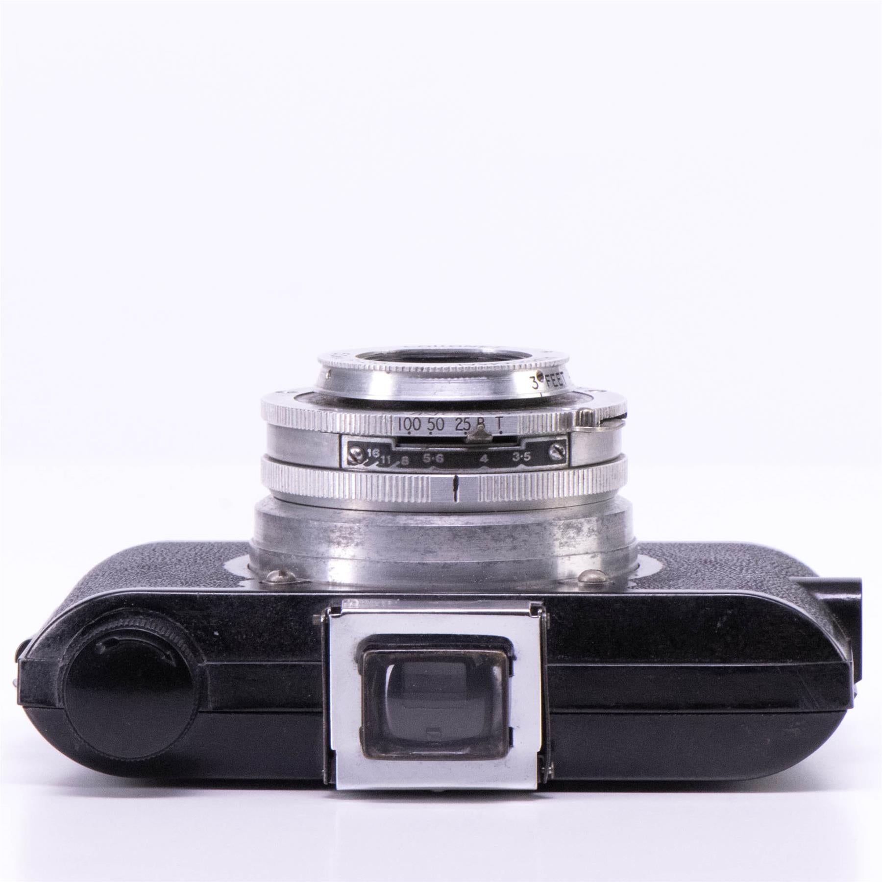 Coronet Three-Five Camera | 50mm f3.5 lens | Black | United Kingdom | 1946