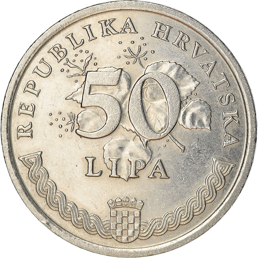 Croatia Coin Croatian 50 Lipa | Velebit Degenia | KM19 | 1994 - 2020