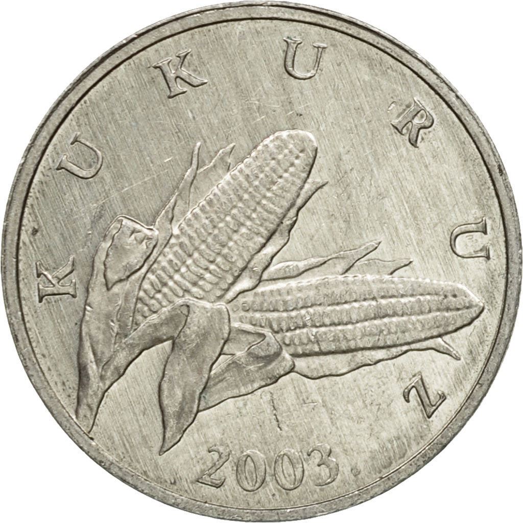 Croatian Coin 1 Lipa | Croatian Corn | KM3 | 1993 - 2021