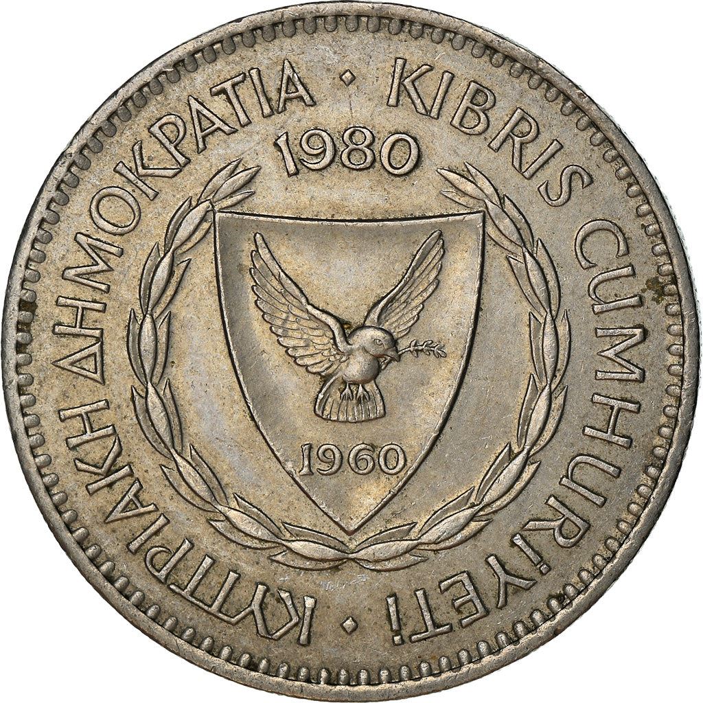 Cyprus 100 Mils Coin | Ram | KM42 | 1963 - 1982