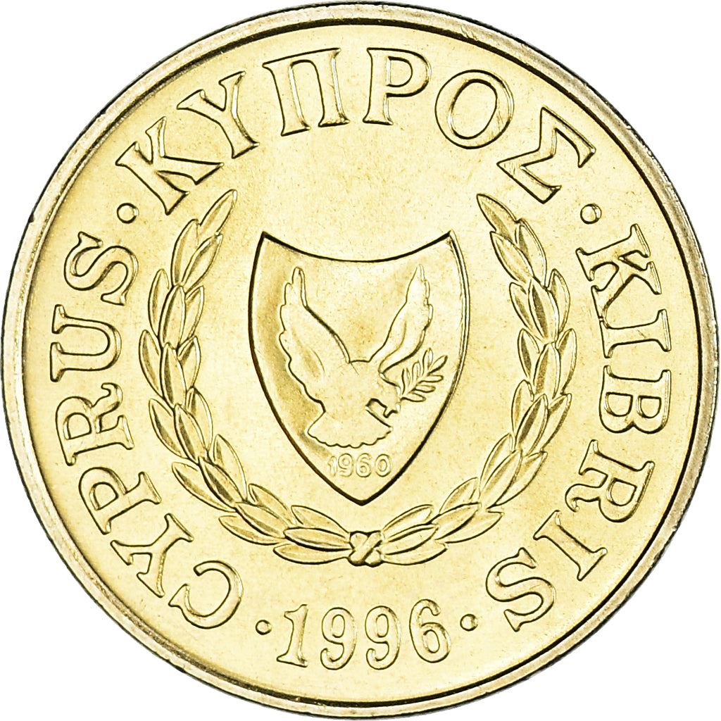 Cyprus 2 Cents Coin | Goat | KM54.3 | 1991 - 2004