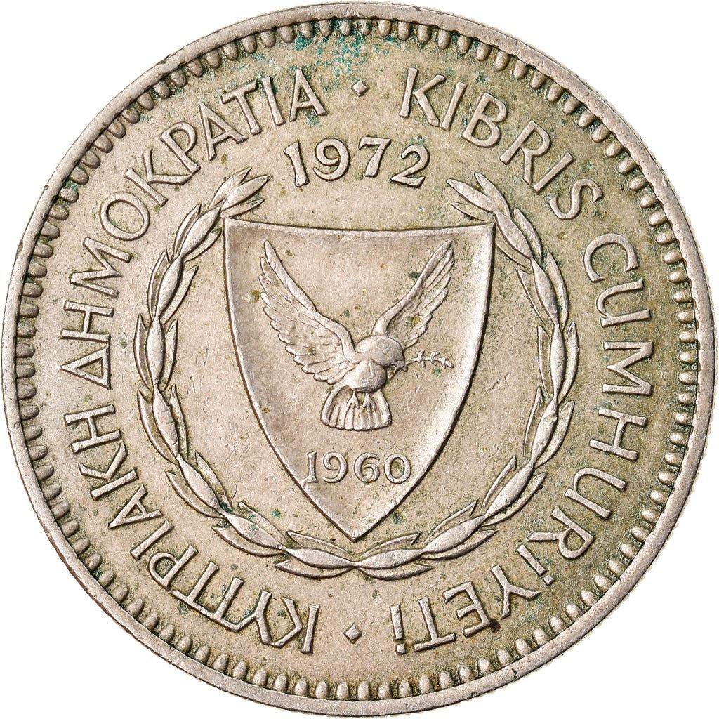 Cyprus 50 Mils Coin | Grapes | KM41 | 1963 - 1982