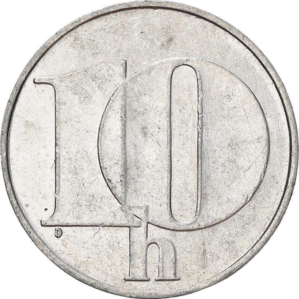 Czechoslovakia 10 Haleru / Hellers Coin | KM146 | 1991 - 1992