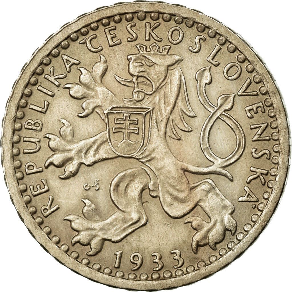 Czechoslovakia | 25 Haleru Coin | Lion | KM16 | 1932 - 1933