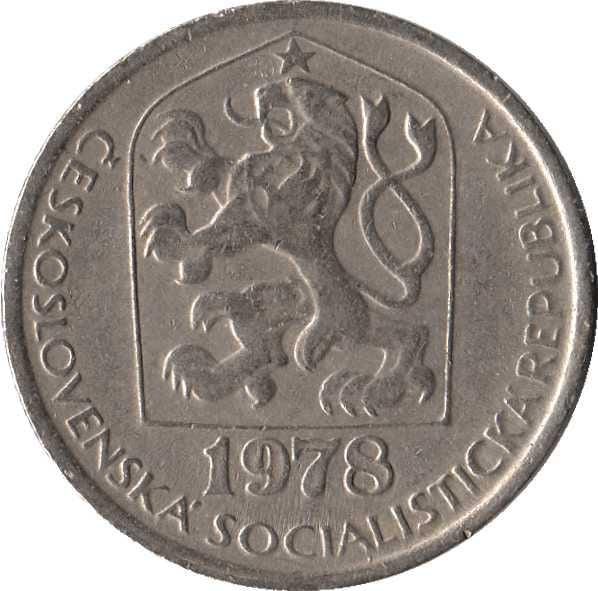 Czechoslovakia | 50 Haleru Coin | Star | KM89 | 1977 - 1990