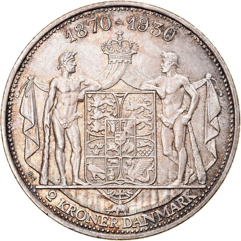 Danish Coin 2 Kroner | Christian X Kings Birthday | KM829 | Denmark | 1930