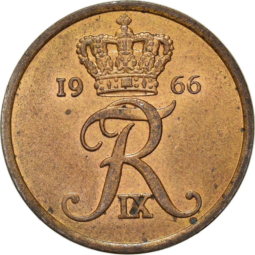 Danish Coin 5 Øre | King Frederik IX | Wheat Ears | KM848 | Denmark | 1960 - 1972