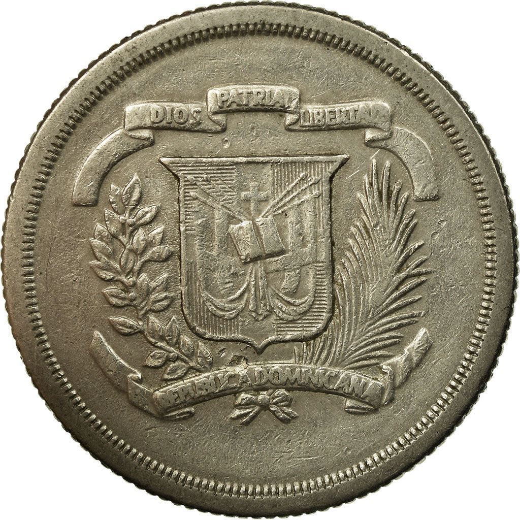 Dominican Republic 25 Centavos Coin | Juan Pablo Duarte | KM51 | 1978 - 1981