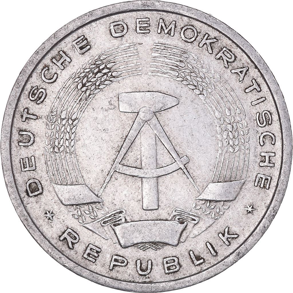 East German 1 Deutsche Mark Coin | | Deutsche Demokratische Republik | KM13 1956 - 1963