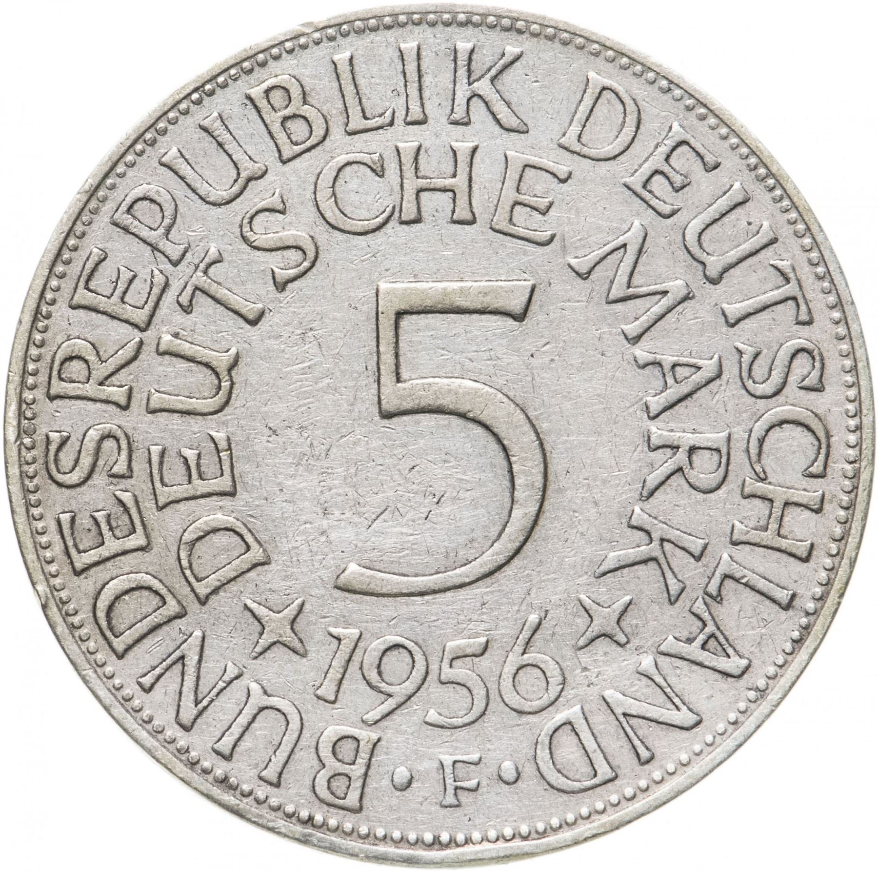 East German 1 Deutsche Mark Coin | | Deutsche Demokratische Republik | KM13 1956 - 1963