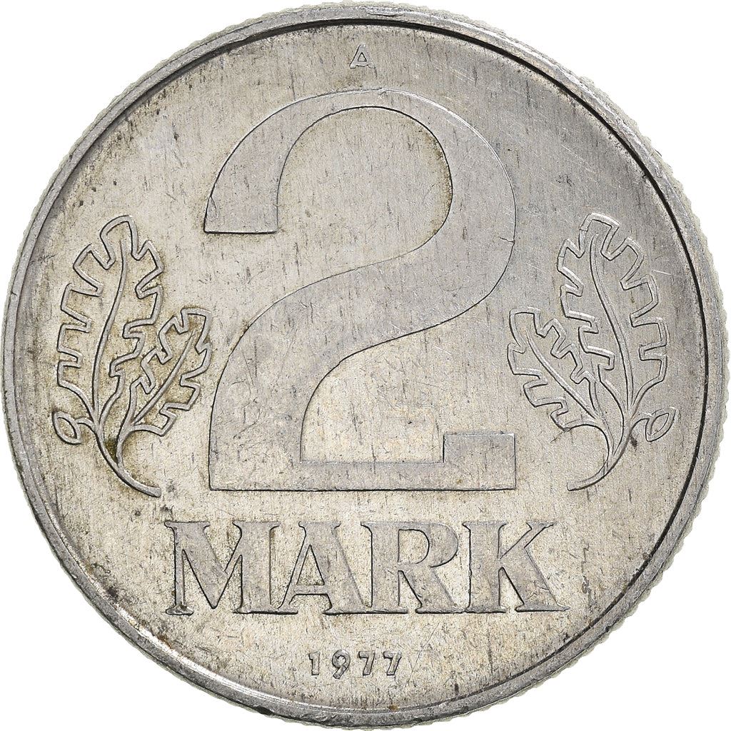 East German 2 Mark Coin | | Deutsche Demokratische Republik | KM48 1972 - 1990