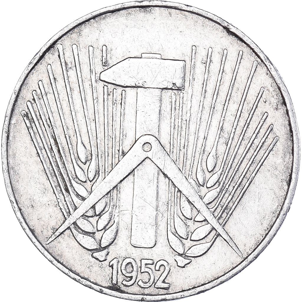 East German 5 Pfennig | Deutsche Demokratische Republik | KM6 | 1952 - 1953