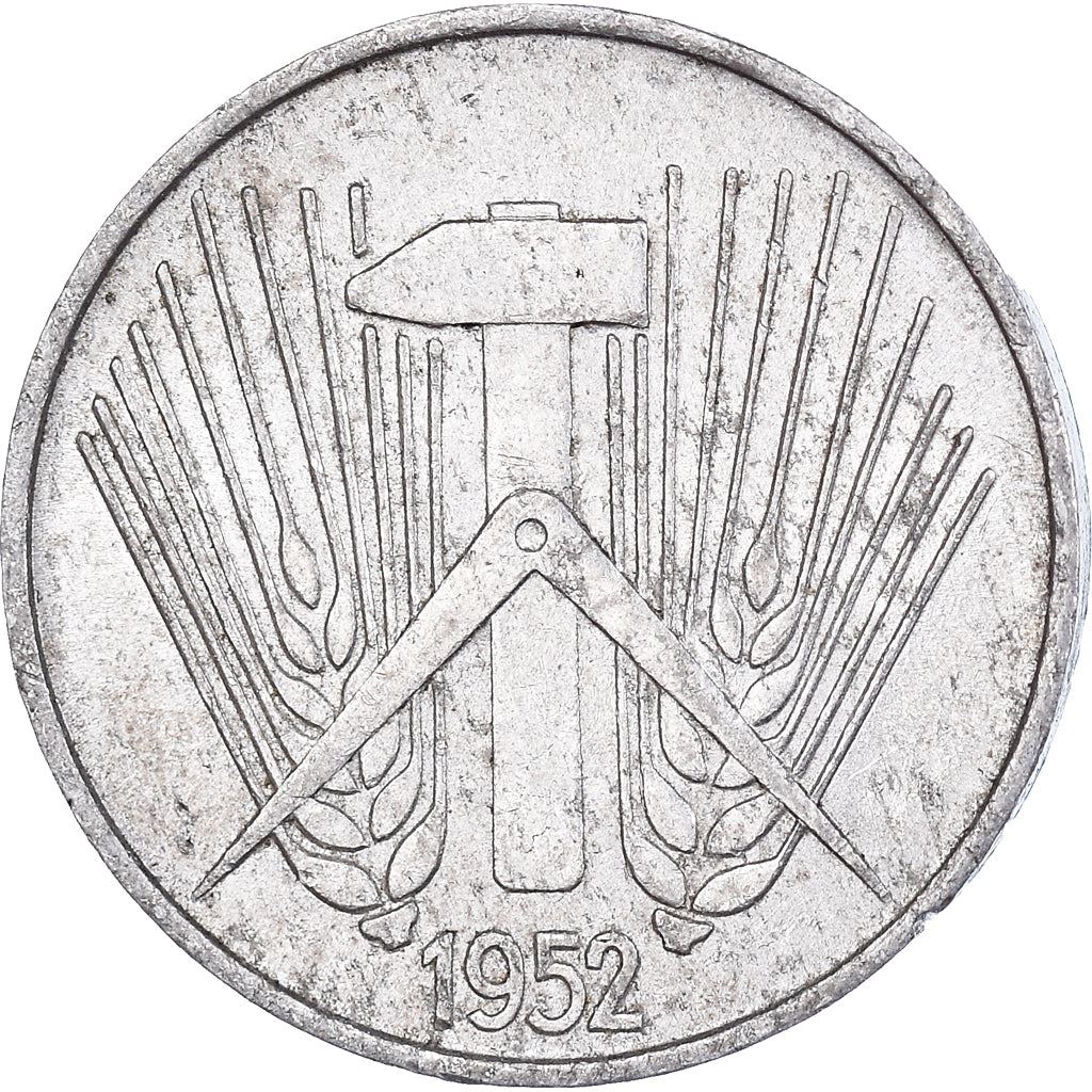 East German 5 Pfennig | Deutsche Demokratische Republik | KM6 | 1952 - 1953