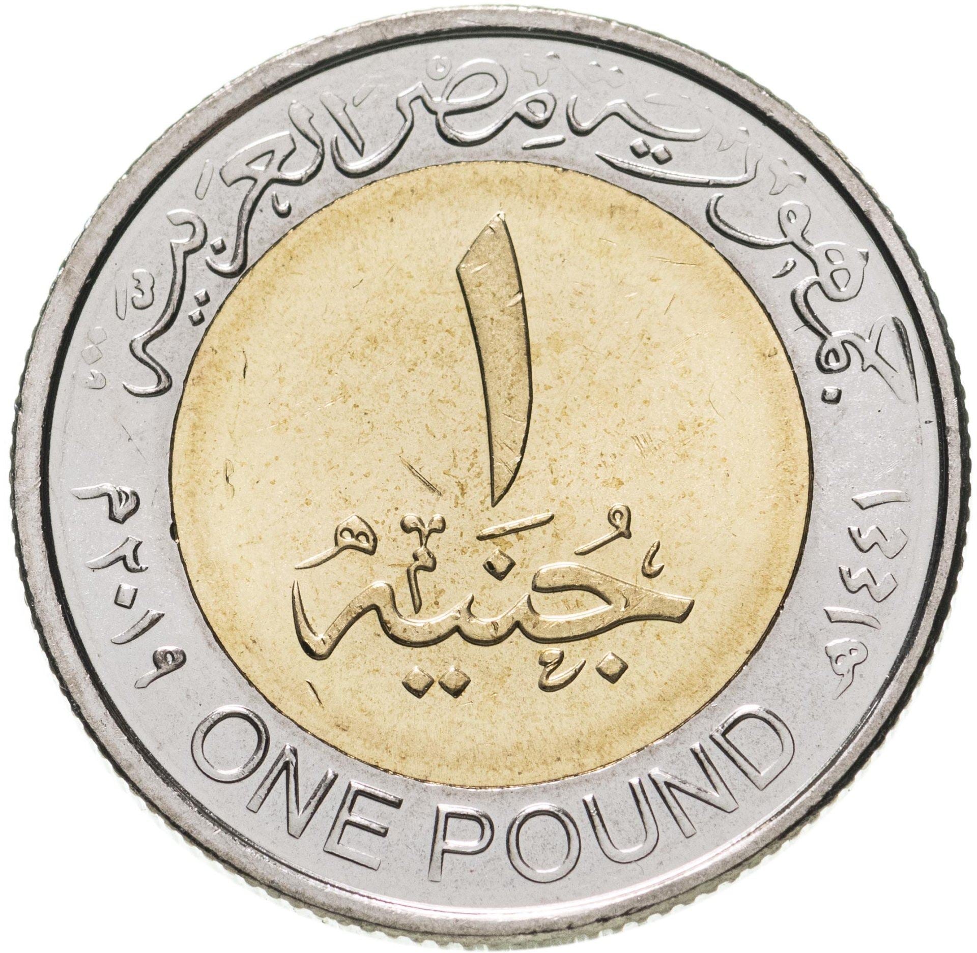 Egypt | 1 Pound Coin | Ministry of Social Solidarity | Km:1060 | 2019