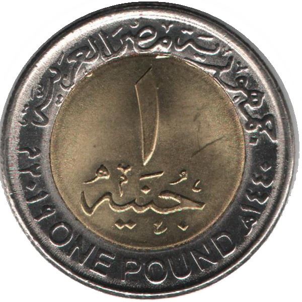 Egypt 1 Pound Coin | Solar Energy Farms in Aswan | Solar Panels | Sun | 2019